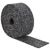 vidaXL Gummi-Granulat-Rolle Schwarz 500 x 10 x 0,3 cm Gummi