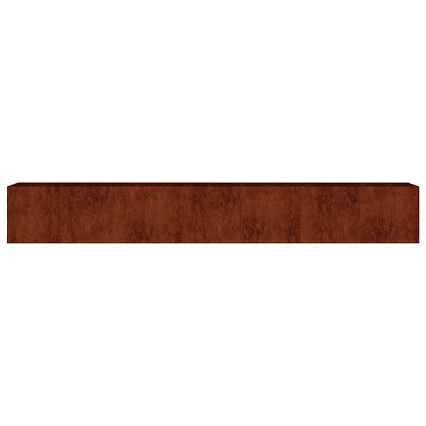 vidaXL Hochbeet 280x40x40 cm Cortenstahl