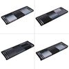 vidaXL Stufenmatten Selbstklebend 10 Stk 65x21x4 cm Schwarz Grau