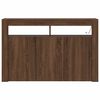 vidaXL Sideboard Braun Eichen-Optik 116 x 30 x 75 cm Holzwerkstoff