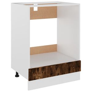 vidaXL Herdumbauschrank Lyon R&auml;uchereiche 60x46x81,5 cm Holzwerkstoff