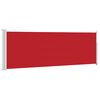 vidaXL Ausziehbare Seitenmarkise 100x300 cm Rot