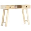 vidaXL Konsolentisch 110&times;35&times;76 cm Massivholz Mango
