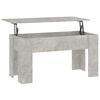 vidaXL Couchtisch Betongrau 101x49x52 cm Holzwerkstoff