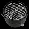 Mestic Tragbarer Gasgrill Mini Chef MB-100 2500W Schwarz
