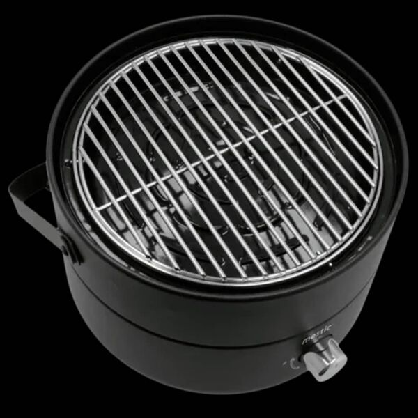 Mestic Tragbarer Gasgrill Mini Chef MB-100 2500W Schwarz