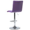 vidaXL Barhocker Lila Kunstleder