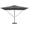 vidaXL Sonnenschirm 286 x 285 x 270 cm Aluminium