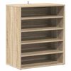 vidaXL Schuhschr&auml;nke 60 x 35 x 70 cm Sonoma-Eiche