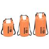 vidaXL Trockensack mit Rei&szlig;verschluss Orange 30 L PVC