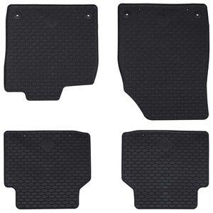vidaXL Autofu&szlig;matte 4 pcs Schwarz Geeignet f&uuml;r Audi Q4 etron 2022-