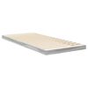 vidaXL Bodenbettrahmen Sonoma 71,5 x 190 cm Holzwerkstoff