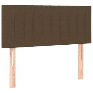 vidaXL Kopfteil Dunkelbraun 80x5x78/88 cm Stoff