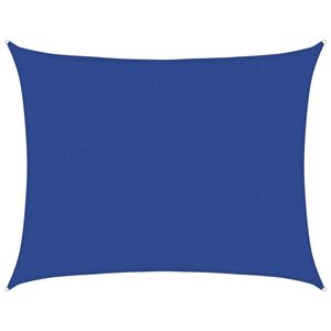 vidaXL Sonnensegel 160 g/m&sup2; Rechteckig Blau 6x8 m HDPE