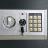 vidaXL Digitaler Safe mit Schloss Dunkelgrau 35 x 31 x 50 cm Stahl