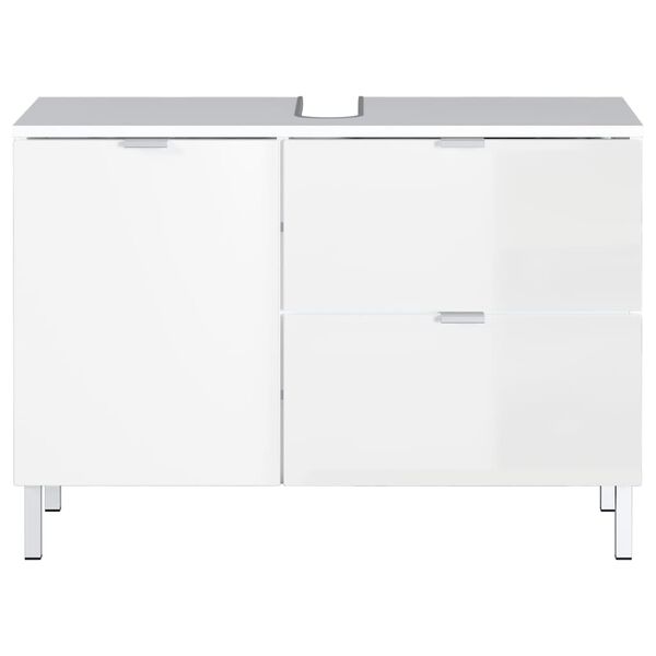 Germania Waschtischunterschrank GW-Mauresa 34x80x56 cm Wei&szlig;