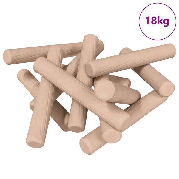 vidaXL Holzd&uuml;bel 24000 pcs Braun Massivholz
