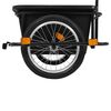 vidaXL Fahrradanh&auml;nger Schwarz 50 L