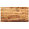 vidaXL Tischplatte 110x60x2,5 cm Rechteckig Raues Massivholz Mango