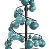 vidaXL LED Weihnachtsbaum mit Kugeln 80 LEDs Warmwei&szlig; 120 cm