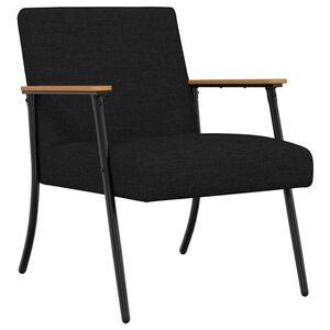 vidaXL Sessel Schwarz 59 x 75 x 78 cm Stoff