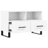 vidaXL TV-Schrank Wei&szlig; 80x36x50 cm Holzwerkstoff