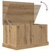 vidaXL Aufbewahrungstruhe Artisan-Eiche 70x40x38 cm Holzwerkstoff