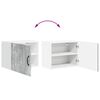 vidaXL K&uuml;chenschrank Lucca Beton Grau 50 x 31 x 40 cm Holzwerkstoff