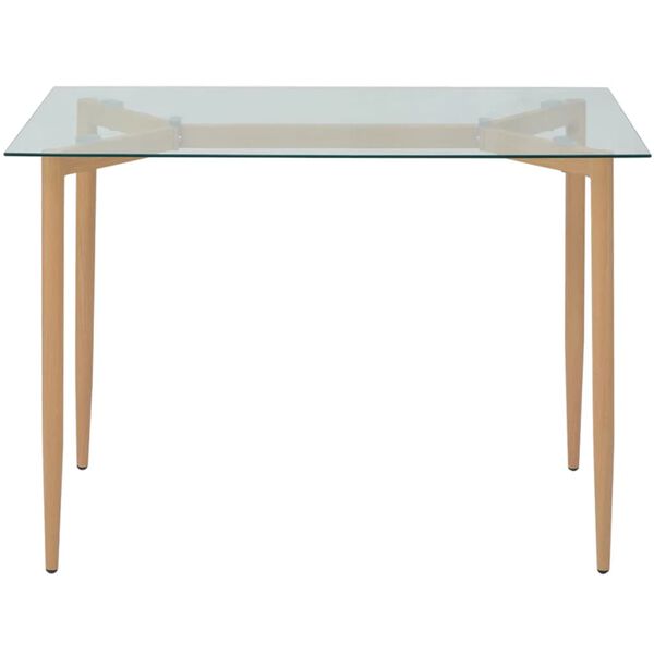 vidaXL Esstisch 118x68x75 cm