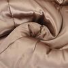 vidaXL Winterbettdecke Gold 200 x 140 cm Satin und Mikrofaser