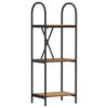 vidaXL B&uuml;cherregal Altholz 40 x 30 x 109 cm Holzwerkstoff