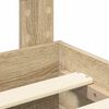 vidaXL Bettgestell mit Schubladen mit Kopfteil Holzwerkstoff