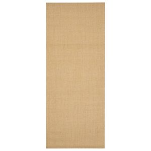 vidaXL Teppich Natur Sisal 100x250 cm