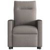 vidaXL Relaxsessel mit Aufstehhilfe Elektrisch Taupe Stoff
