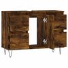 vidaXL Badschrank R&auml;uchereiche 80x33x60 cm Holzwerkstoff