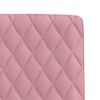 vidaXL Esszimmerst&uuml;hle 2 Stk. Rosa Samt
