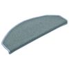 vidaXL Stufenmatten 15 Stk. 65x24x4 cm Seeblau Halbrund Gro&szlig;