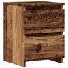 vidaXL Nachttische 2 Stk. Altholz-Optik 30&times;30&times;40 cm Holzwerkstoff