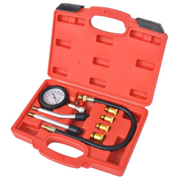 vidaXL 8-teiliges Benzinmotor-Kompressionstester-Kit