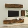 vidaXL 6-tlg. TV-Schrank-Set R&auml;uchereiche Holzwerkstoff