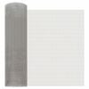 vidaXL Mesh Bildschirm 40 x 500 cm 6 Mesh Edelstahl 201 Silber