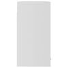 vidaXL H&auml;ngeglasschrank Lyon Wei&szlig; 60x31x60 cm Holzwerkstoff