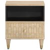 vidaXL Nachttisch 40x33x46 cm Massivholz Mango