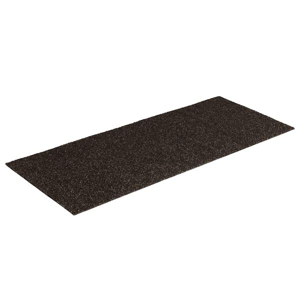 vidaXL Stufenmatten Selbstklebend 15 Stk. 60x25 cm Dunkelbraun Rechteckig