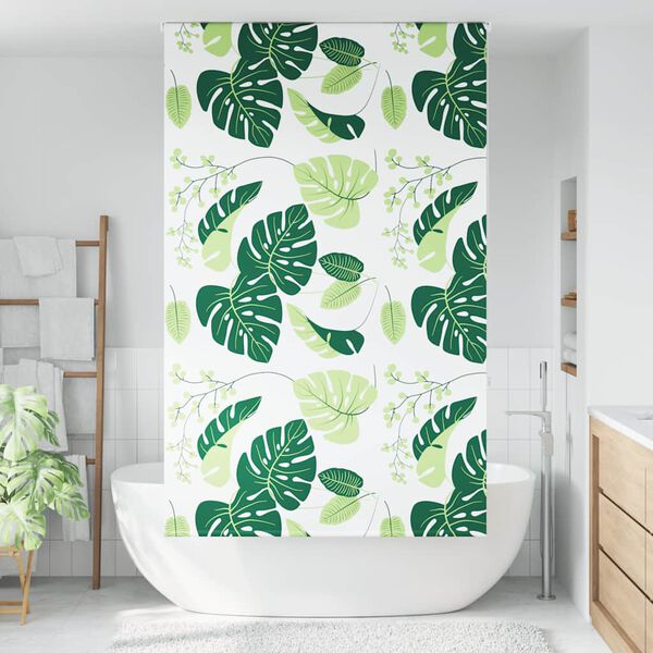 vidaXL Duschrollo 140x240 cm Stoffbreite 136 cm