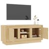 vidaXL TV-Schrank Sonoma-Eiche 102x35x45 cm Holzwerkstoff