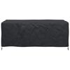 vidaXL M&ouml;belbezug Uni Schwarz 200 x 110 x 70 cm 210D