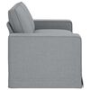 vidaXL Sofa Hellgrau Gesamtabmessungen: 182 x 80 x 82 cm (B x T x H)
