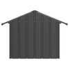 vidaXL Hundeh&uuml;tte mit Dach 85x107x81 cm Verzinkter Stahl