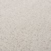 vidaXL Teppich Shaggy Hochflor Creme 80x150 cm